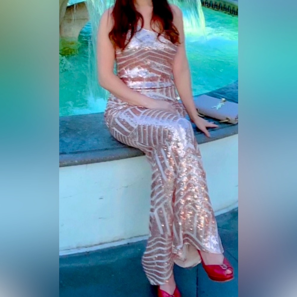 Mermaid sequins dress